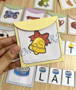 Amostra do material 01- Envelope das Letras