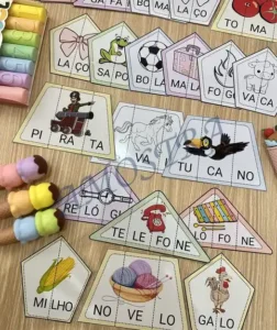 Amostra do material 03- Sílabas Geométricas