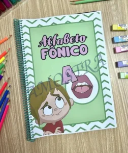 Amostra do material 04- Apostila Alfabeto Fônico