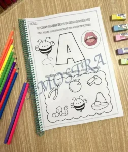 Amostra do material 04- Apostila Alfabeto Fônico