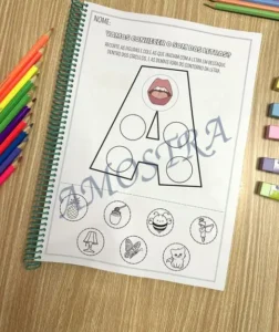 Amostra do material 04- Apostila Alfabeto Fônico