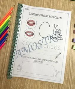 Amostra do material 04- Apostila Alfabeto Fônico