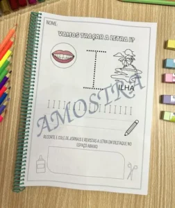 Amostra do material 04- Apostila Alfabeto Fônico