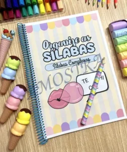 Amostra do material 06- Organize as Sílabas- Sílabas Complexas