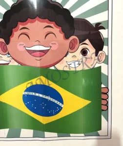 Amostra do material 07- Painel Dia da Bandeira