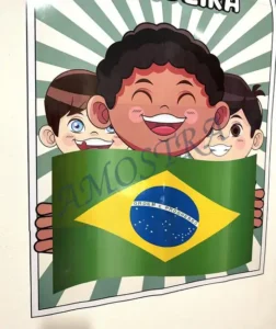 Amostra do material 07- Painel Dia da Bandeira