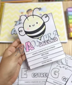 Amostra do material 08- Flipbook Alfabeto