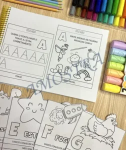 Amostra do material 08- Flipbook Alfabeto