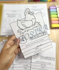 Amostra do material 08- Flipbook Alfabeto