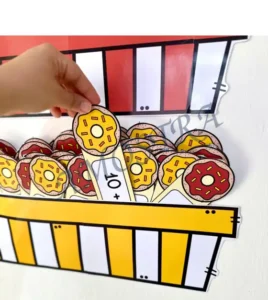 Amostra do material 1- Doces Contagens
