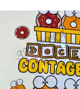 Amostra do material 1- Doces Contagens