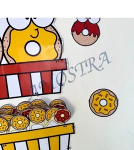 Amostra do material 1- Doces Contagens