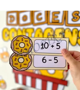 Amostra do material 1- Doces Contagens
