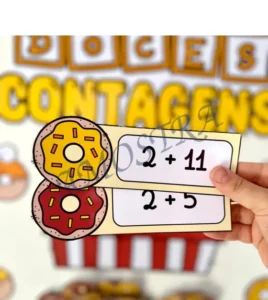 Amostra do material 1- Doces Contagens