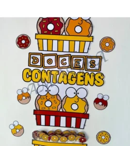 Amostra do material 1- Doces Contagens