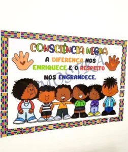 Amostra do material 1- Kit Consciência Negra