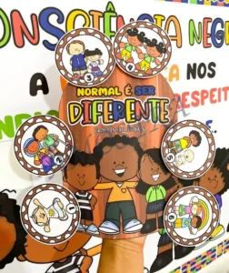 Amostra do material 1- Kit Consciência Negra