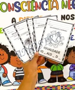 Amostra do material 1- Kit Consciência Negra