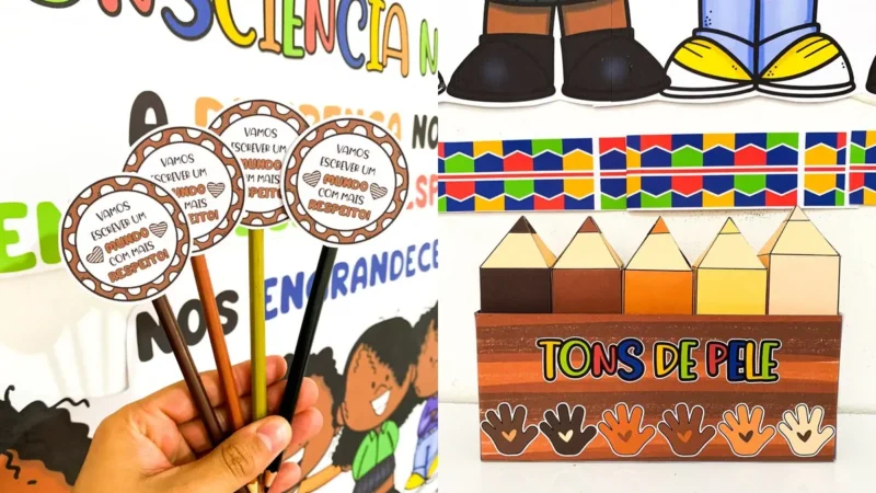 1 kit consciencia negra capa