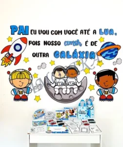 Amostra do material 1- Kit Dia dos Pais