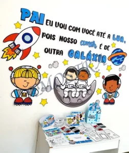 Amostra do material 1- Kit Dia dos Pais