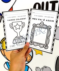 Amostra do material 1- Kit Dia dos Pais