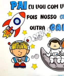 Amostra do material 1- Kit Dia dos Pais