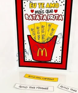 Amostra do material 10- Cartão Dia dos Pais Batata Frita