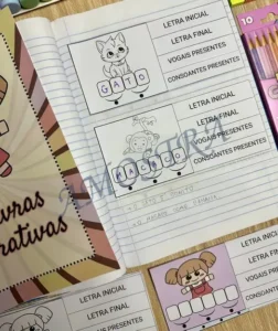 Amostra do material 10- Palavras interativas