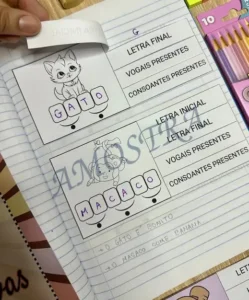 Amostra do material 10- Palavras interativas