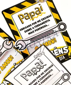 Amostra do material 11- Cartão Dia dos Pais Ferramentas