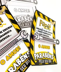 Amostra do material 11- Cartão Dia dos Pais Ferramentas