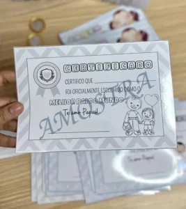Amostra do material 11- Lembrancinhas Dia dos Pais