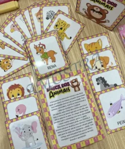 Amostra do material 11- Mímica dos animais