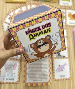 Amostra do material 11- Mímica dos animais