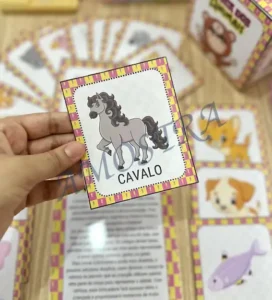 Amostra do material 11- Mímica dos animais