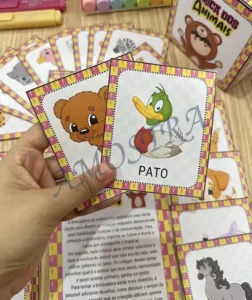 Amostra do material 11- Mímica dos animais