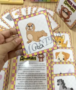 Amostra do material 11- Mímica dos animais