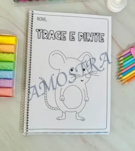 Amostra do material 11- Trace e Pinte