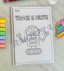 Amostra do material 11- Trace e Pinte