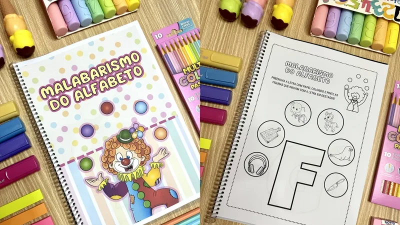 12 malabarismo do alfabeto capa