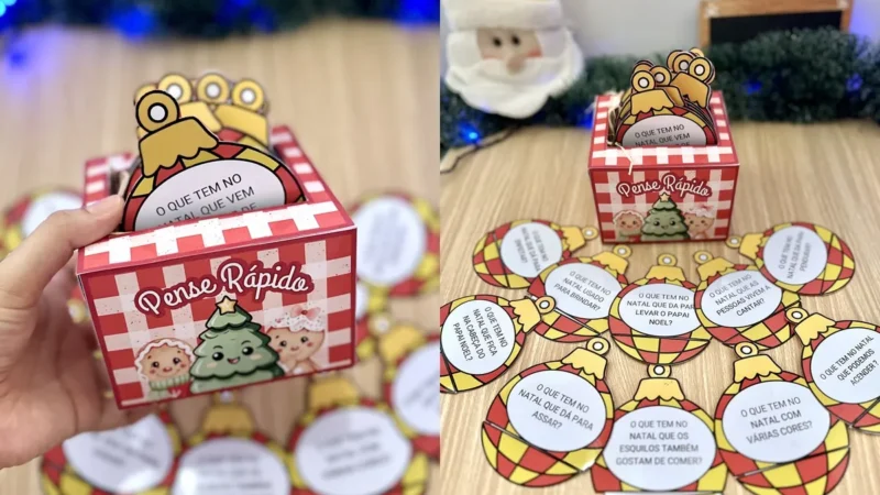 12 pense rapido natal capa