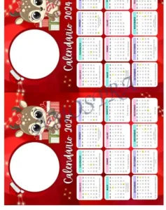 Amostra do material 13- Calendário Lembrancinhas