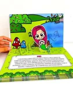 Amostra do material 13- Livro Folclore 3D