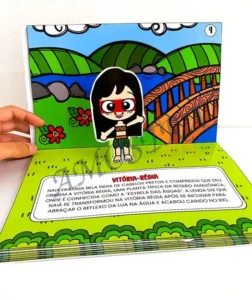 Amostra do material 13- Livro Folclore 3D