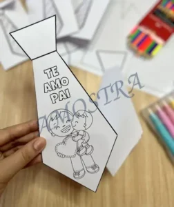 Amostra do material 14- Cartões Dia dos Pais