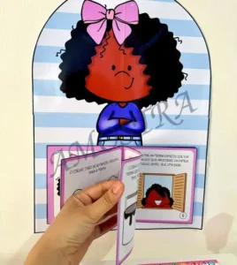Amostra do material 14- Contação de História Menina Bonita do Laço de Fita