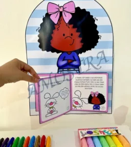 Amostra do material 14- Contação de História Menina Bonita do Laço de Fita