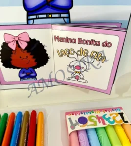 Amostra do material 14- Contação de História Menina Bonita do Laço de Fita