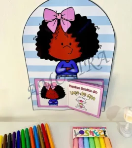 Amostra do material 14- Contação de História Menina Bonita do Laço de Fita